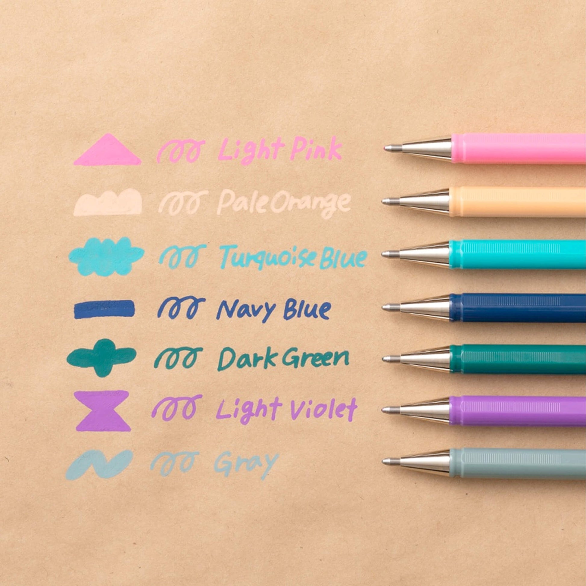 Pentel Mattehop Gel Roller Pen 21 - Color Complete Box Set - Gel & Rollerball Pens