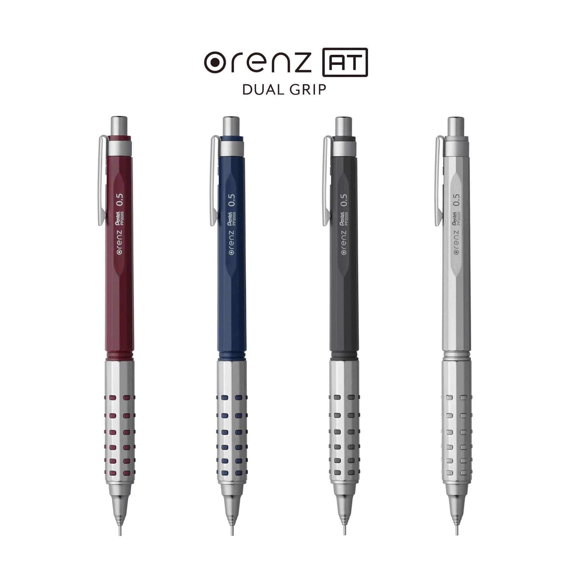 Pentel Orenz AT Dual Grip Mechanical Pencil 0.5mm - Dark Blue - Mechanical Pencils