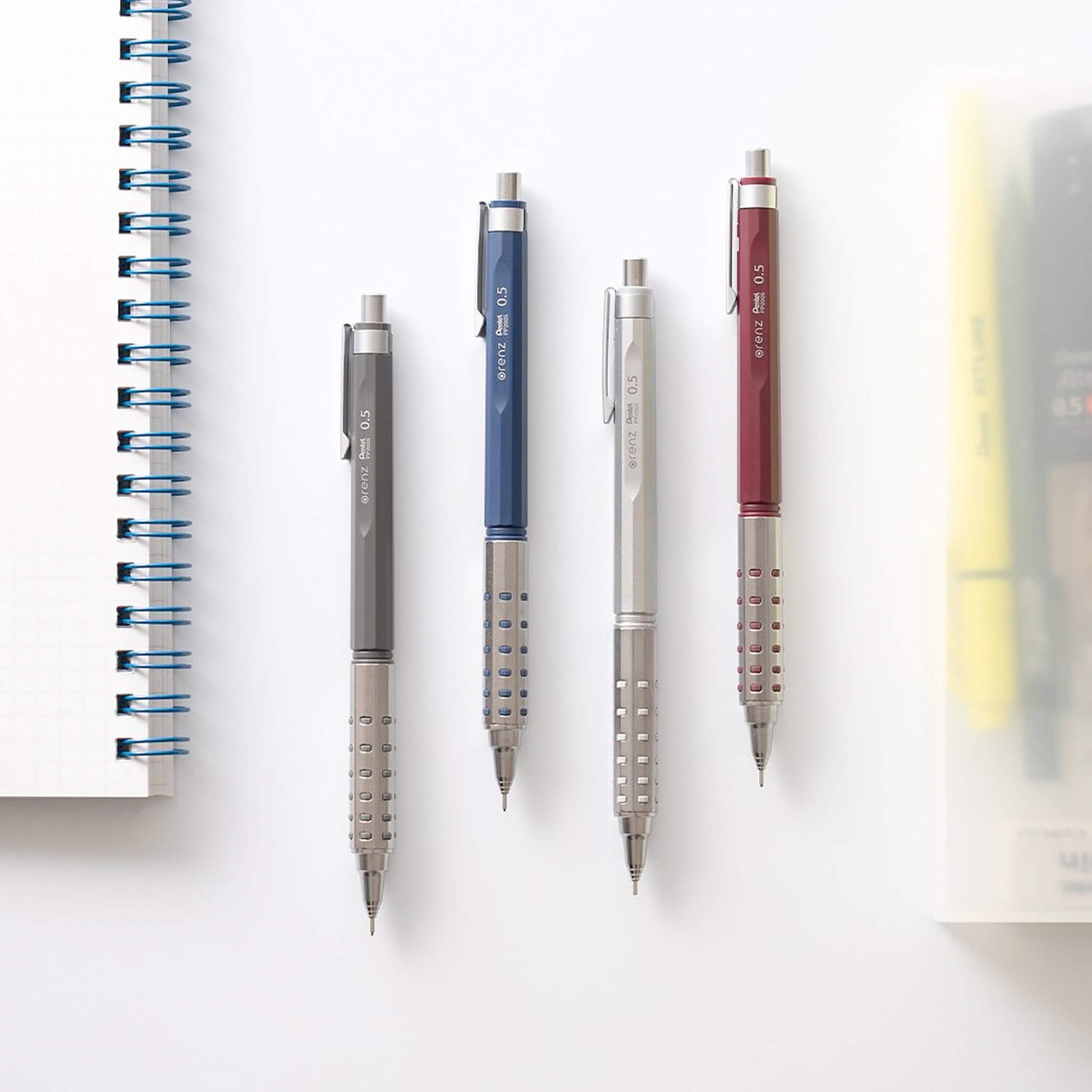 Pentel Orenz AT Dual Grip Mechanical Pencil 0.5mm - Dark Blue - Mechanical Pencils