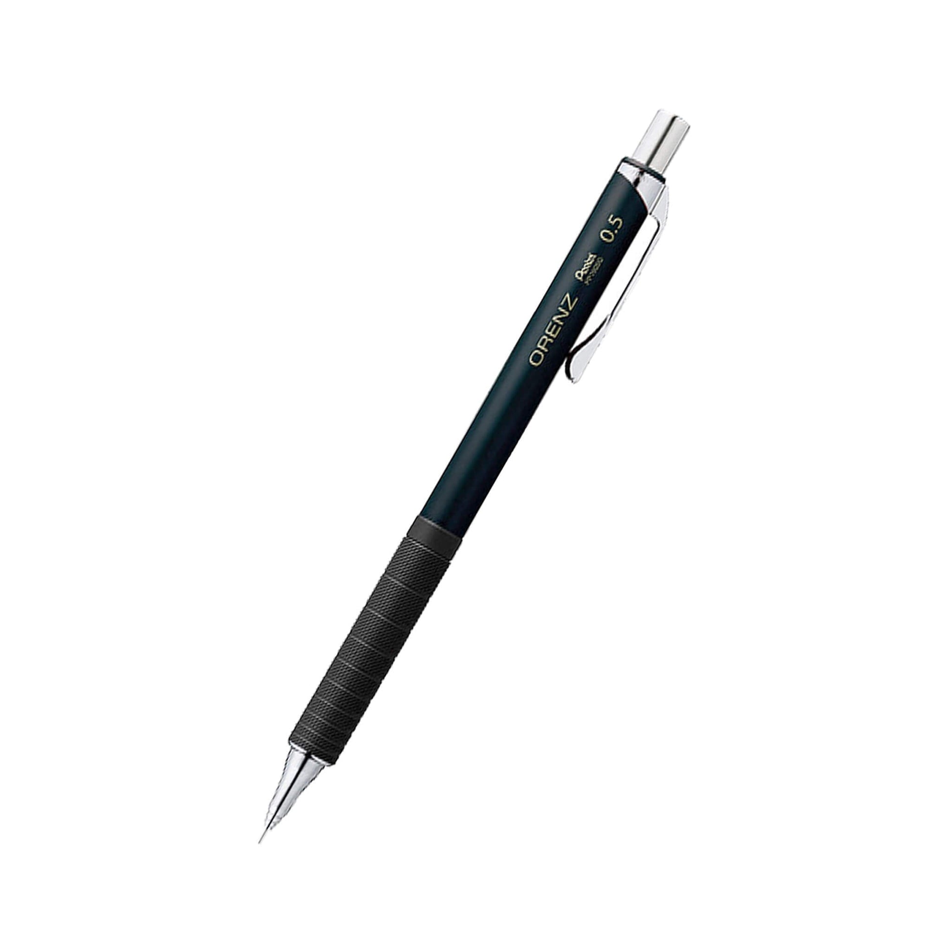 Pentel Orenz Mechanical Pencil Metal Grip Type 0.5mm - Black - Mechanical Pencils