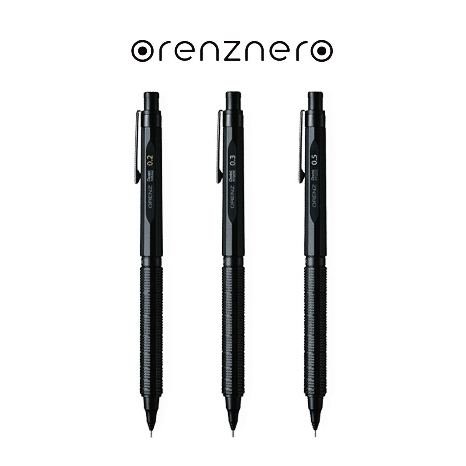 Pentel Orenz Nero Mechanical Pencil - 0.2mm - Mechanical Pencils