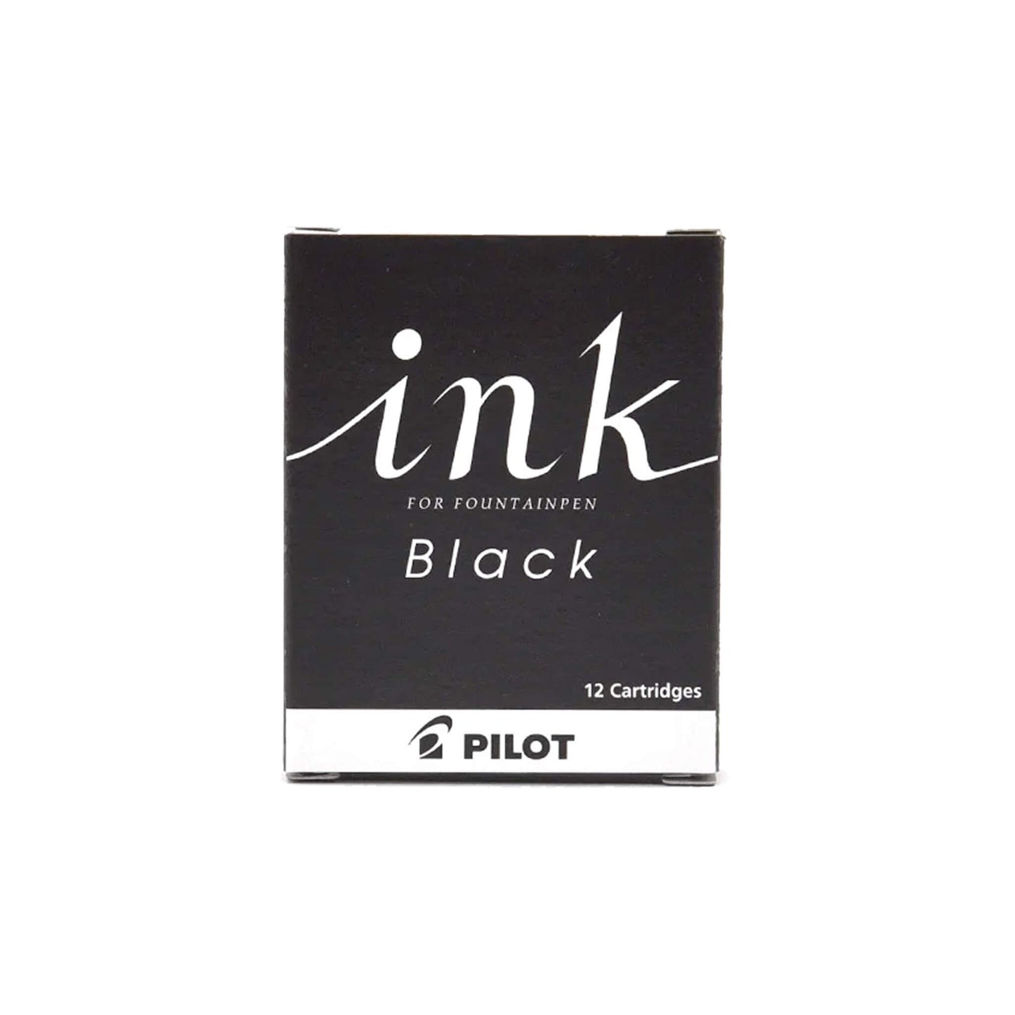 Pilot Ink Cartridge 12 - pc Pack Black - Ink Cartridge
