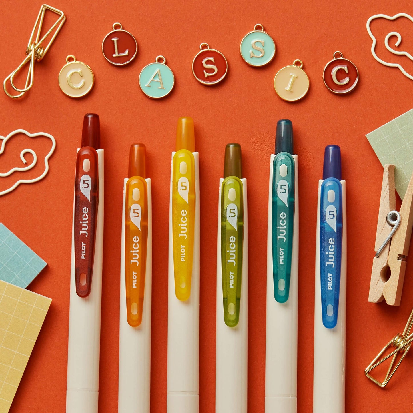Pilot Juice Gel Pen Classic Color 0.5mm - 6 - Color Set - Gel & Rollerball Pens