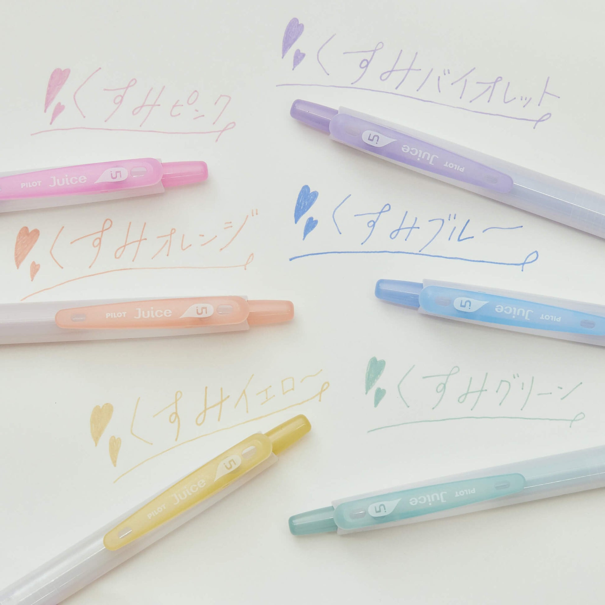 Pilot Juice Gel Pen Dusty Color 0.5mm - 6 - Color Set - Gel & Rollerball Pens