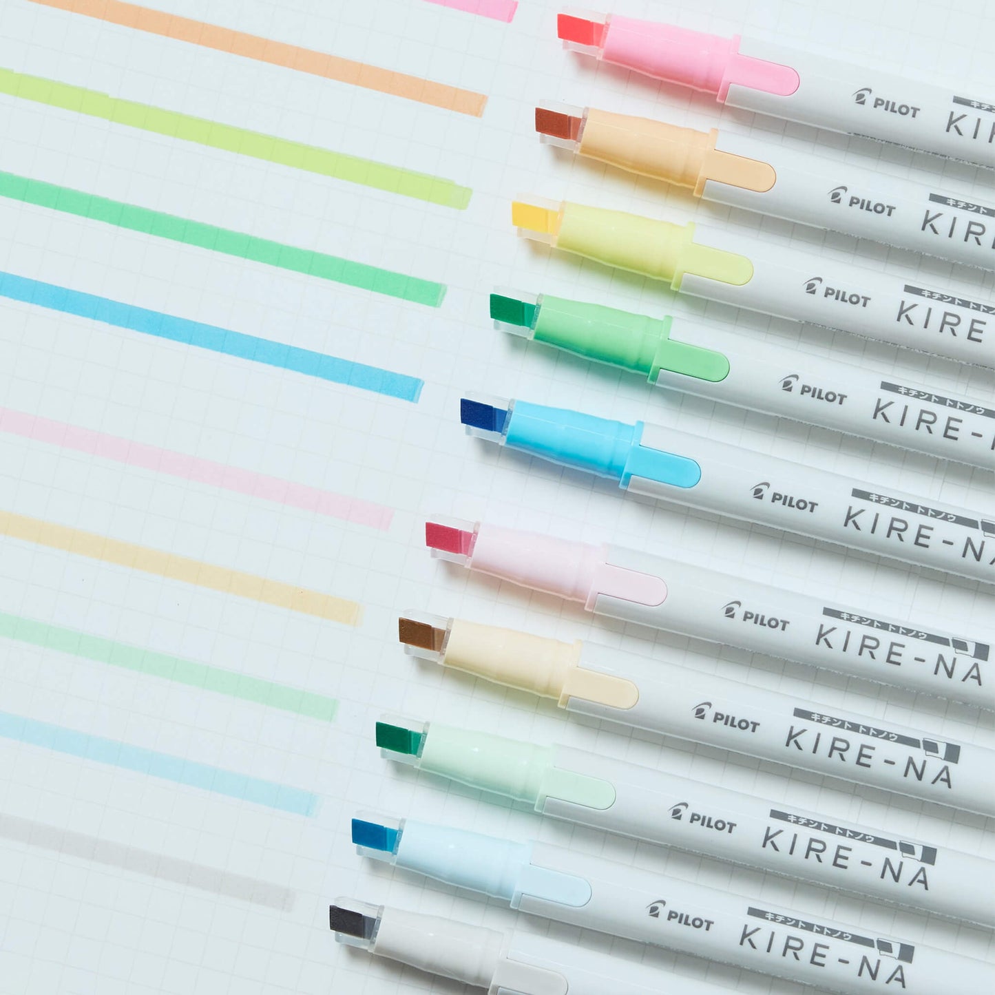 Pilot KIRE - NA Highlighter Basic Colors - 5 - Color Set - Highlighters