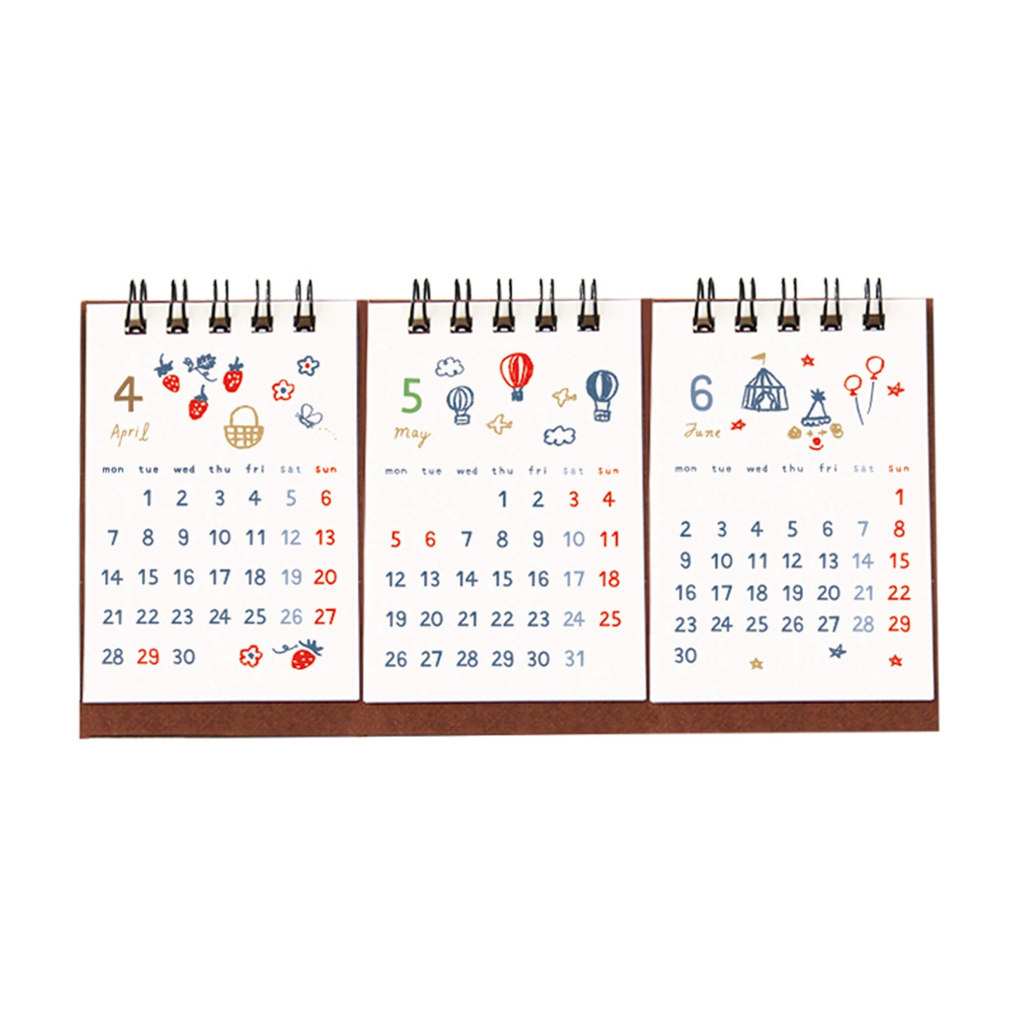 Ryu - Ryu 2025 3 - Month Desk Calendar Illustration - Calendars