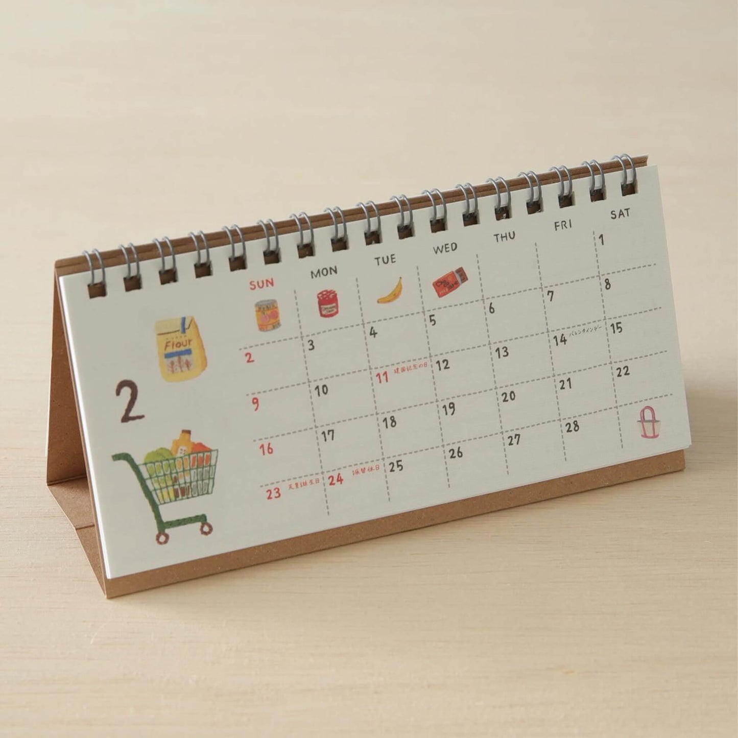 Ryu - Ryu 2025 Embroidery Desk Calendar - Calendars