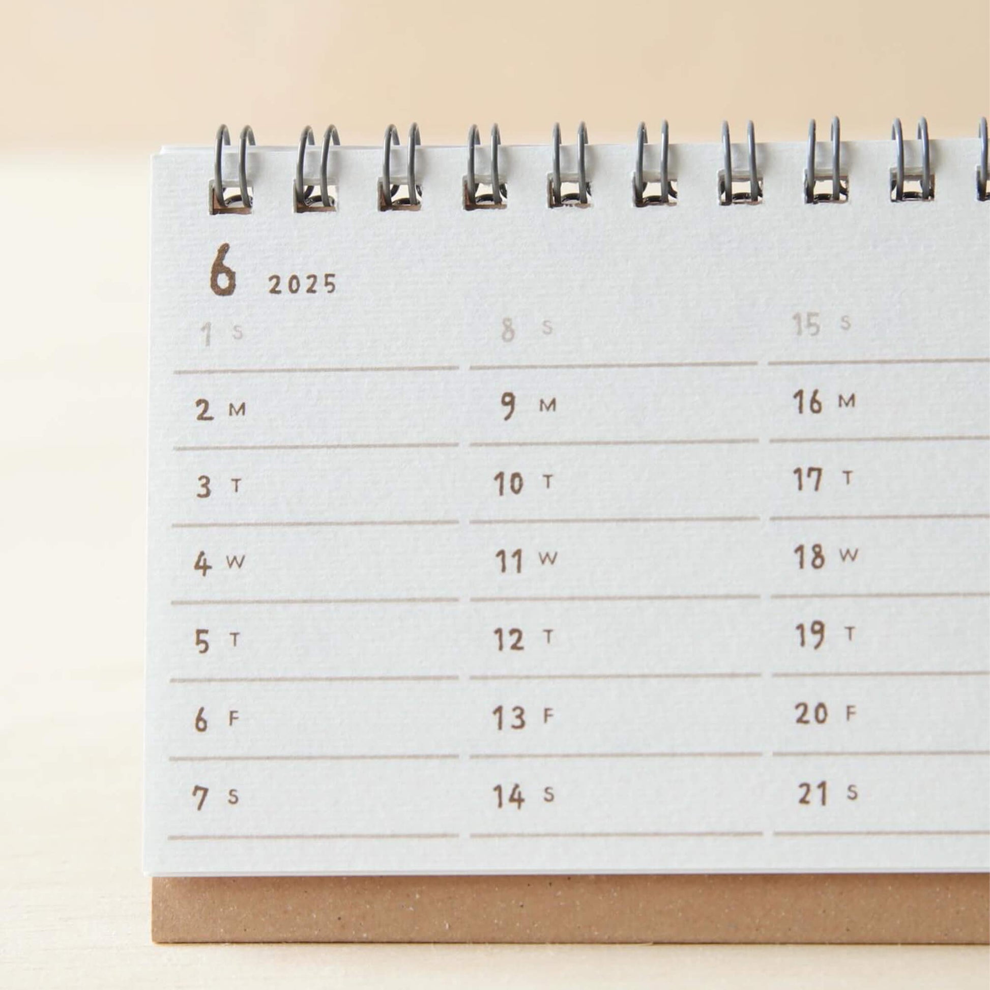 Ryu - Ryu 2025 Embroidery Desk Calendar - Calendars