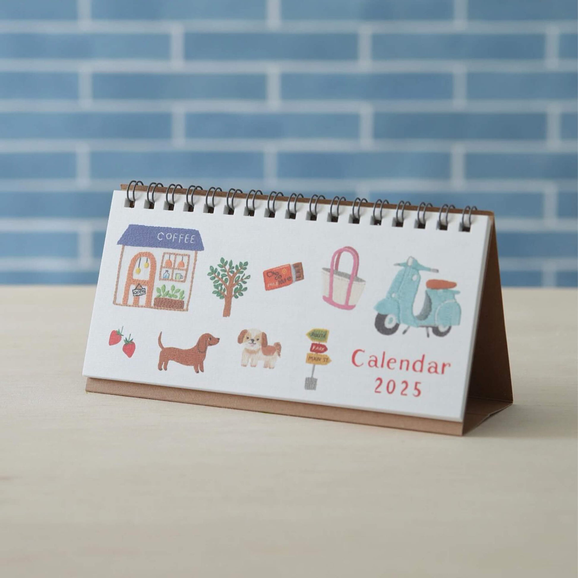 Ryu - Ryu 2025 Embroidery Desk Calendar - Calendars