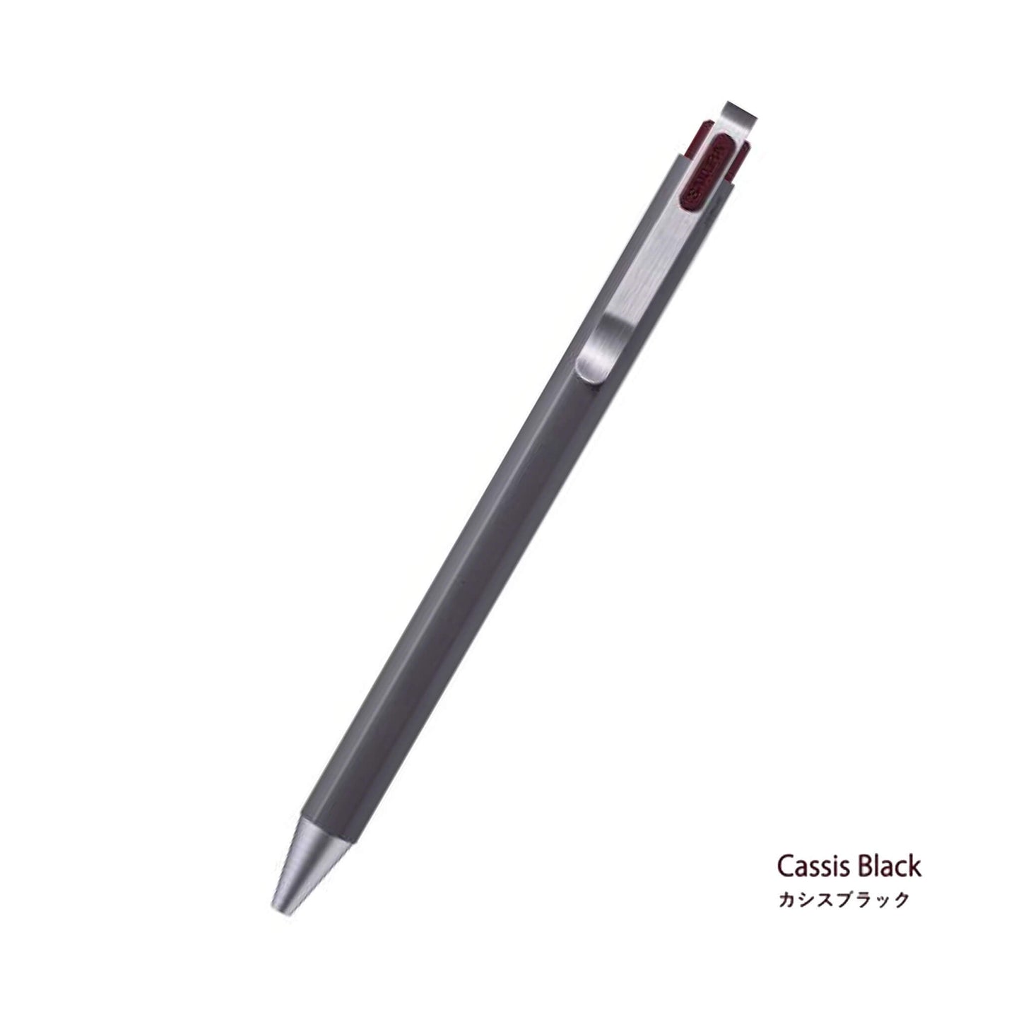 Sakura Ballsign iD Gel Pen 0.5mm - Cassis Black (Red Black) - Gel & Rollerball Pens