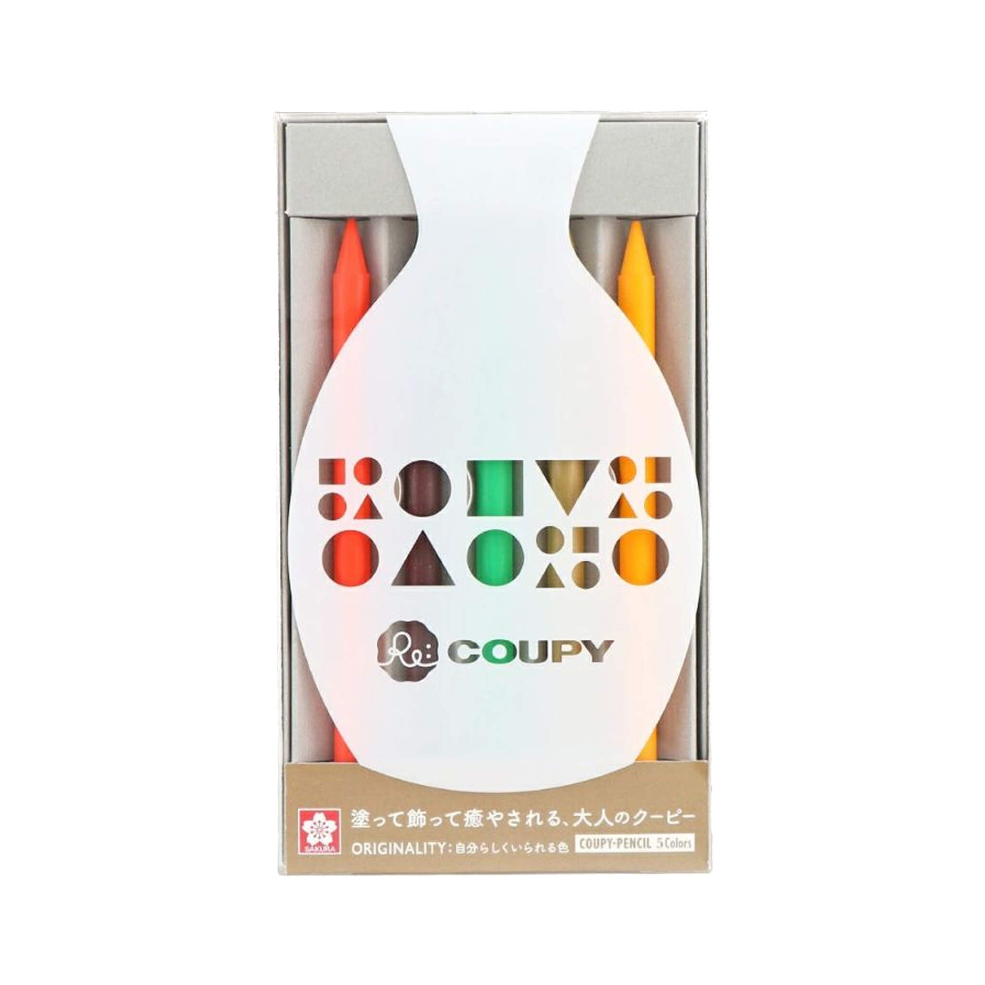 Sakura Re:COUPY Colored Pencil 5 - Color Set - Originality - Colored Pencils