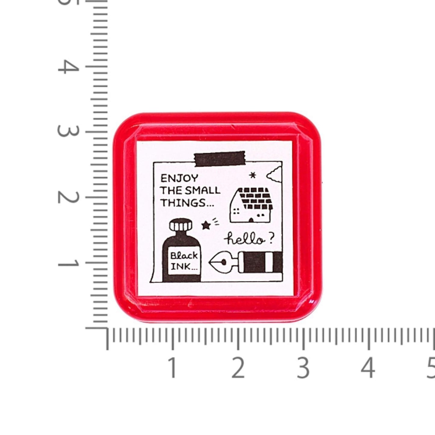 SANBY × Eric Small Things Pre - inked Stamp - Memo - Pre - inked Stamps