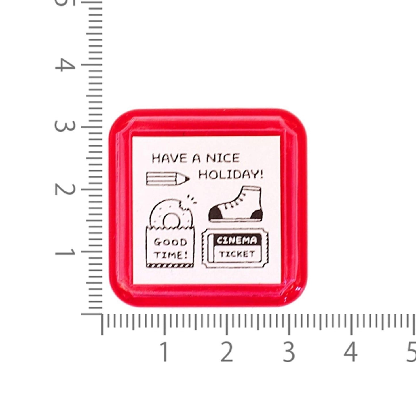 SANBY × Eric Small Things Pre - inked Stamp - Nice Holiday - Pre - inked Stamps
