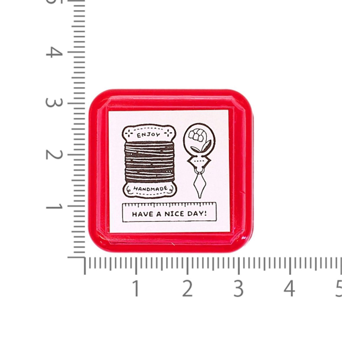 SANBY × Eric Small Things Pre - inked Stamp - Seal Sewing Set - Pre - inked Stamps
