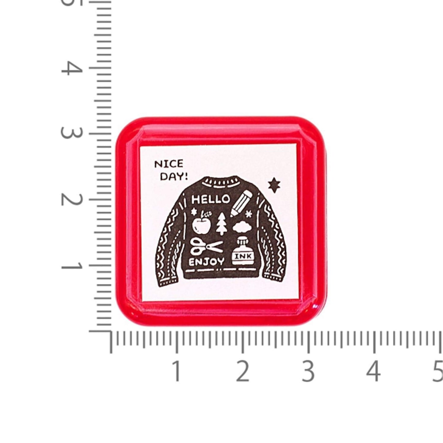 SANBY × Eric Small Things Pre - inked Stamp - Sweater - Pre - inked Stamps