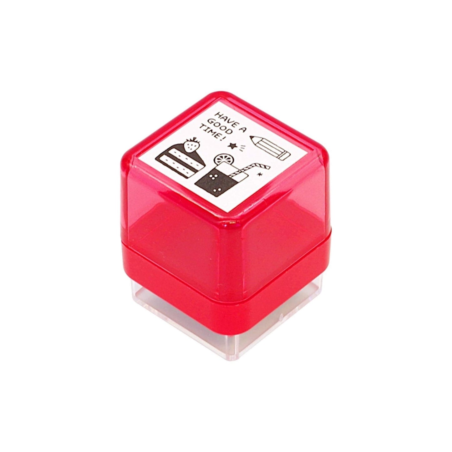 SANBY × Eric Small Things Pre - inked Stamp - Tea Time - Pre - inked Stamps