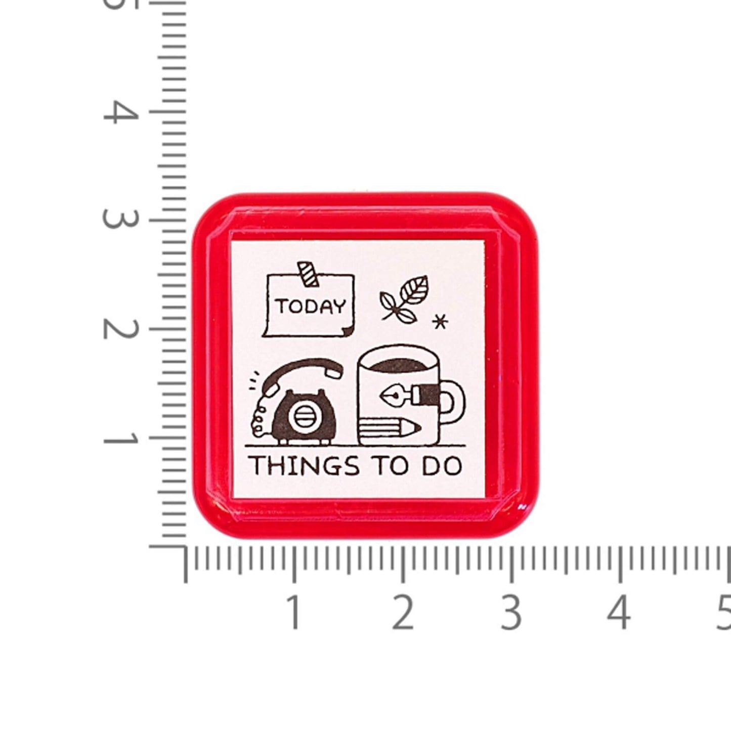 SANBY × Eric Small Things Pre - inked Stamp - Things To Do - Pre - inked Stamps