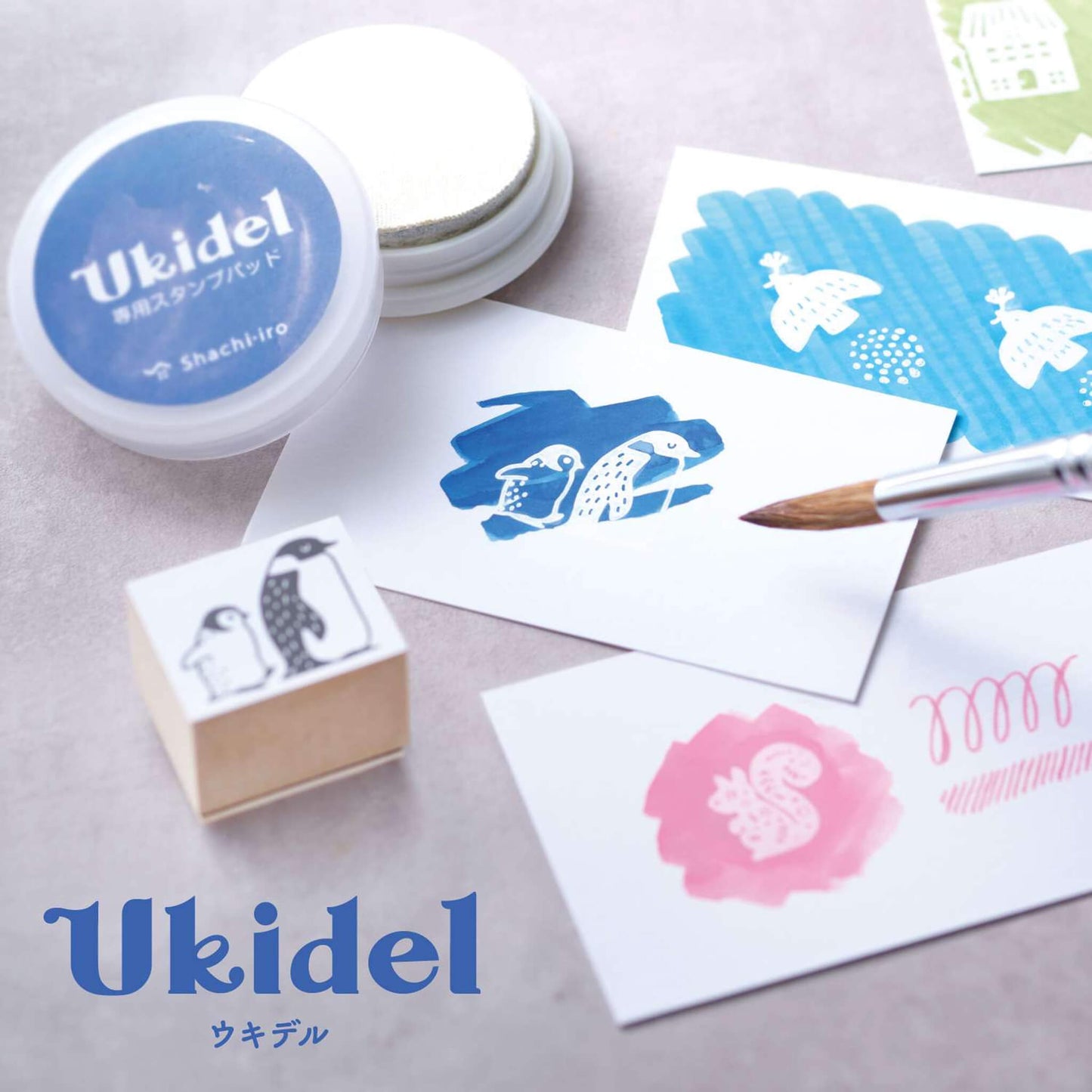 Shachihata Shachi - iro Ukidel Ink Pad Set - Stamp Ink Pads