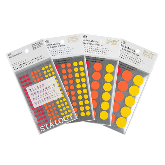 STÁLOGY Circular Masking Patches - Fine - 5mm - Sticker Sheets