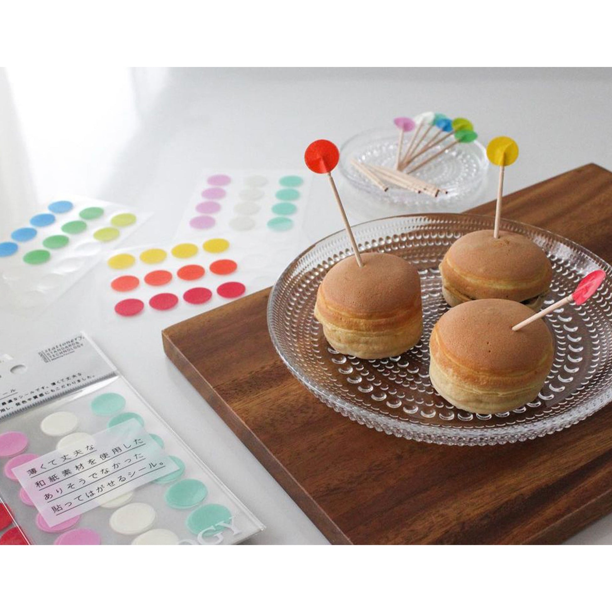 STÁLOGY Circular Masking Patches - Ice Cream - 5mm - Sticker Sheets