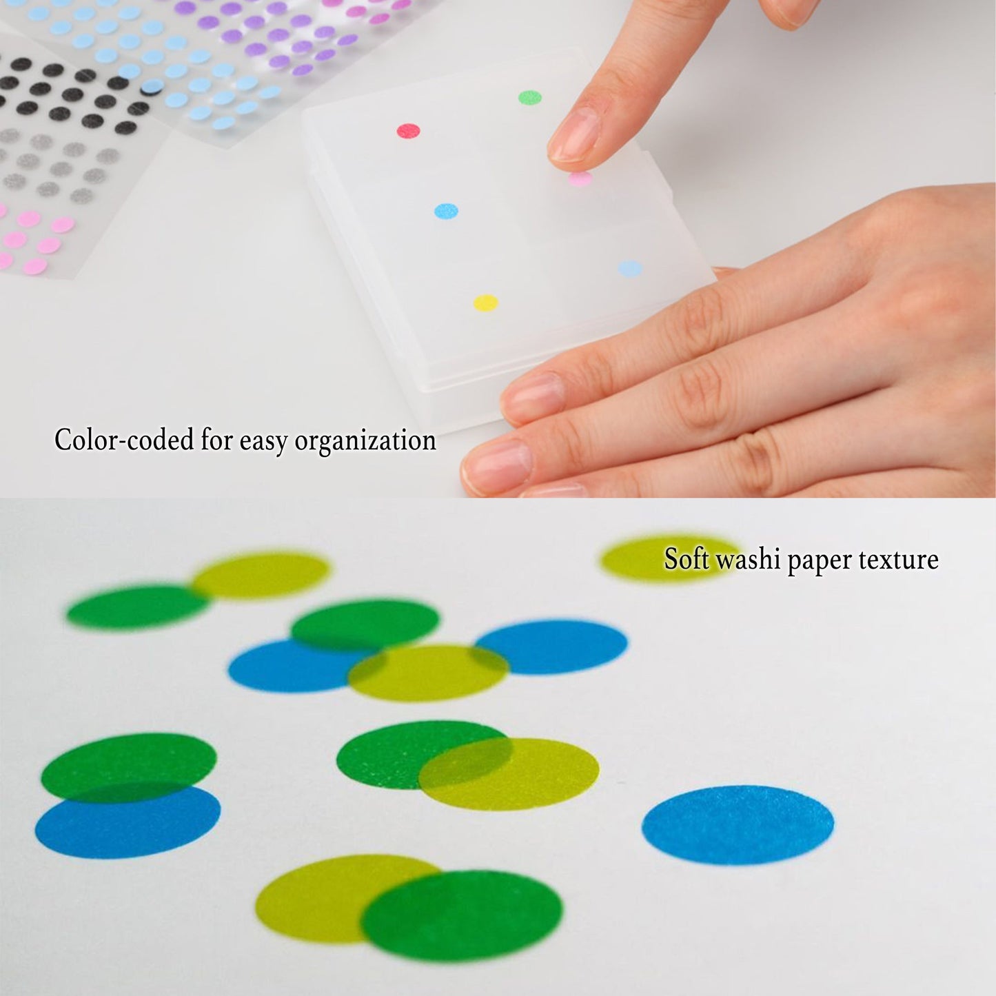 STÁLOGY Circular Masking Patches - Space - 5mm - Sticker Sheets