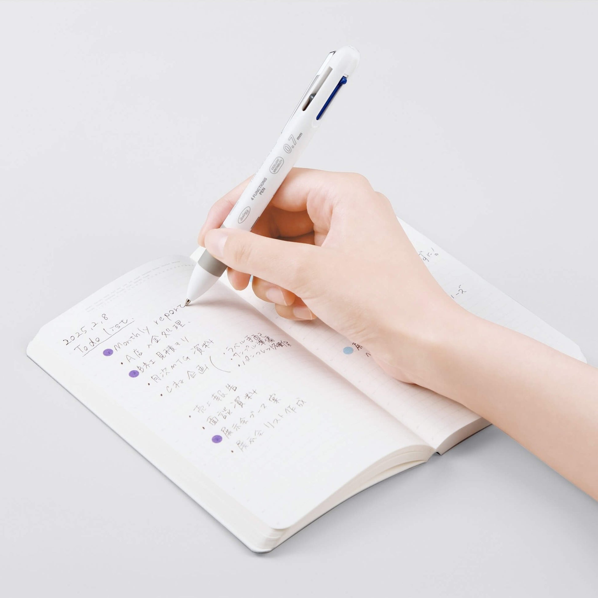 STÁLOGY Editor's Series 365 Days Notebook B6 Slim Black - Notebooks