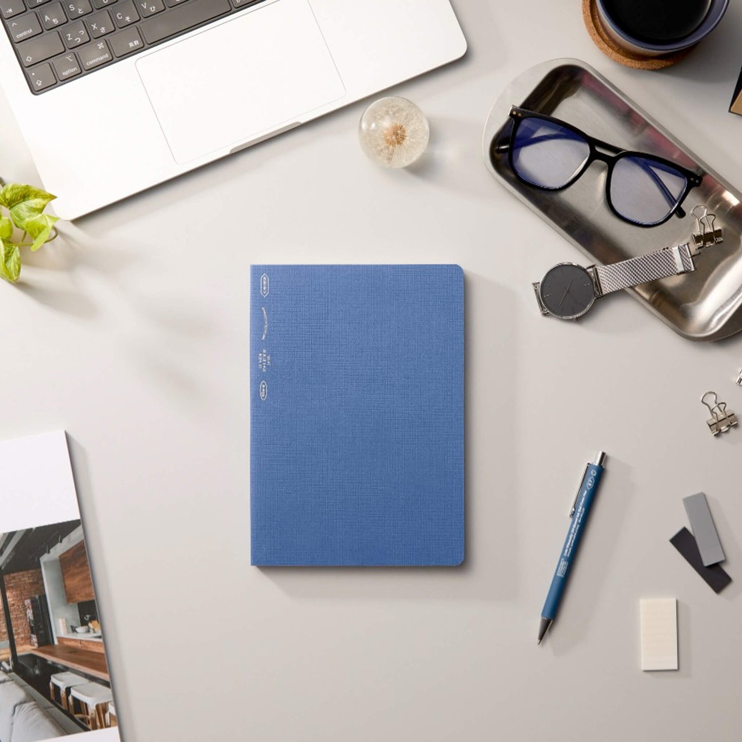 STÁLOGY Editor's Series Half - Year Notebook A5 Limited - Cacao Brown - Notebooks