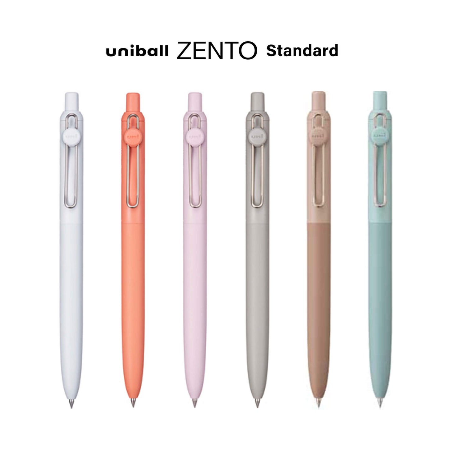 Uniball Zento Gel Pen Standard Model 0.38mm