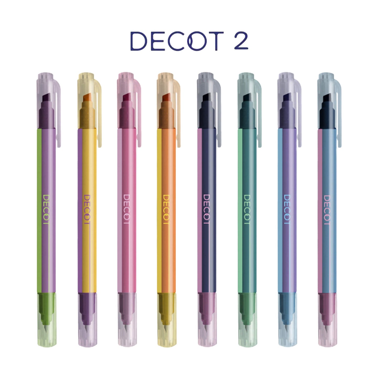 Sun - Star Decot 2 Color - Changing Marker - Blue × Pink - Creative Markers