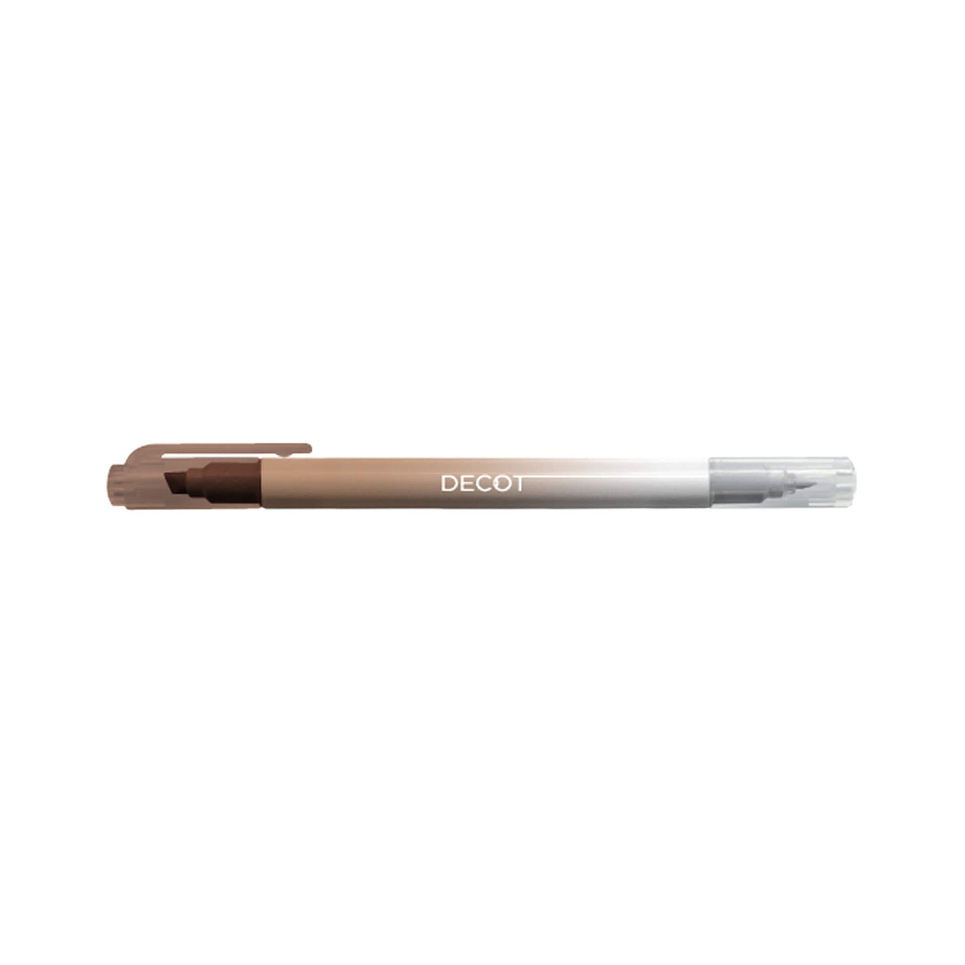 Sun - Star Decot 2 White - out Marker - Brown / White - Creative Markers