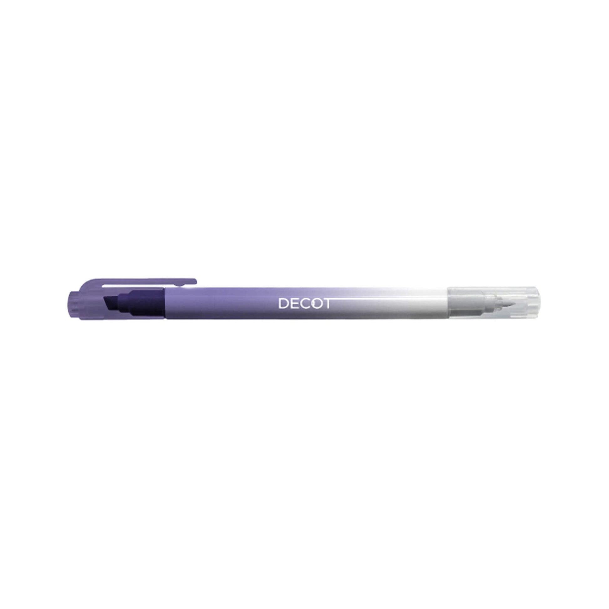 Sun - Star Decot 2 White - out Marker - Violet / White - Creative Markers