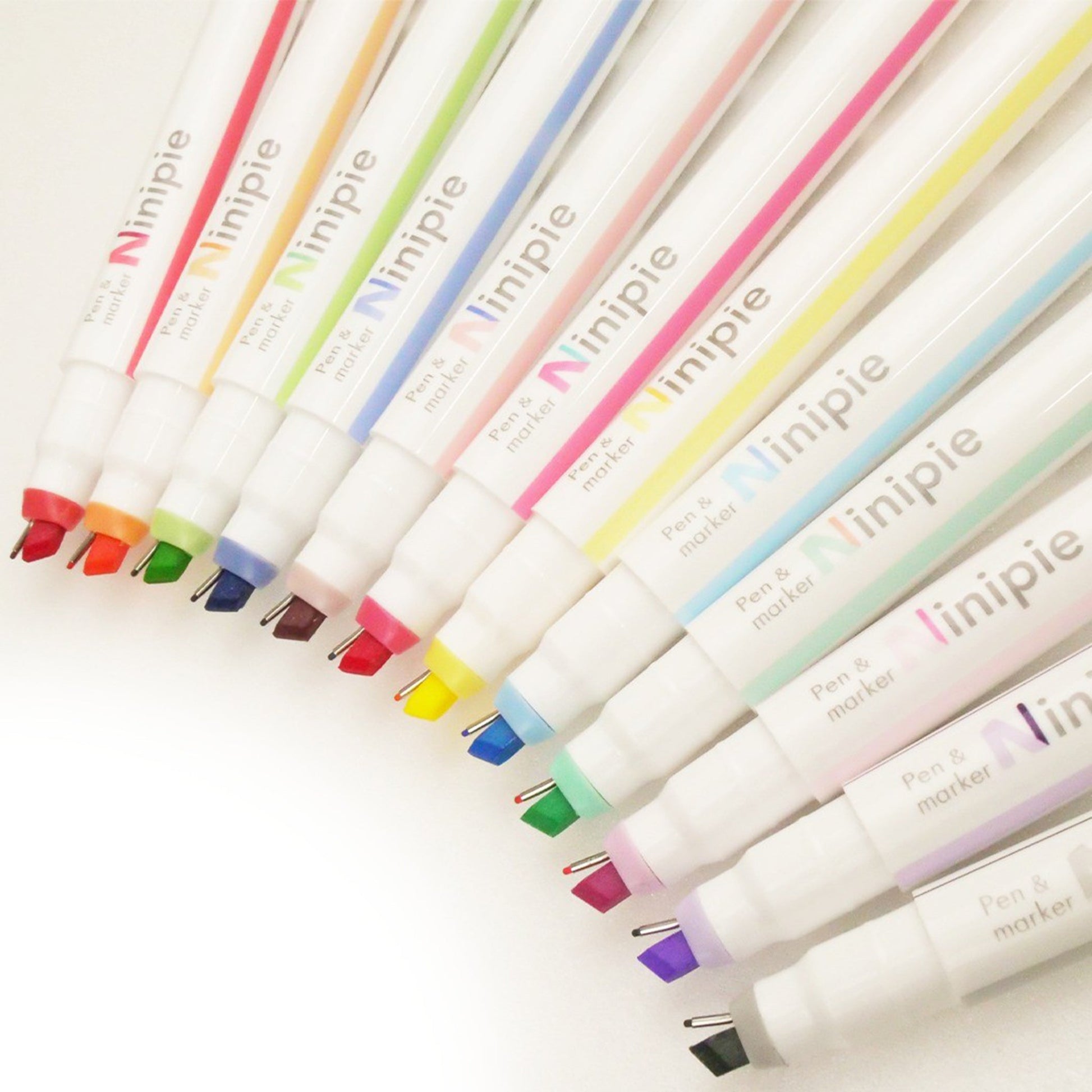 Sun - Star Ninipie Pen & Marker 6 - Color Set - Set A - Highlighters