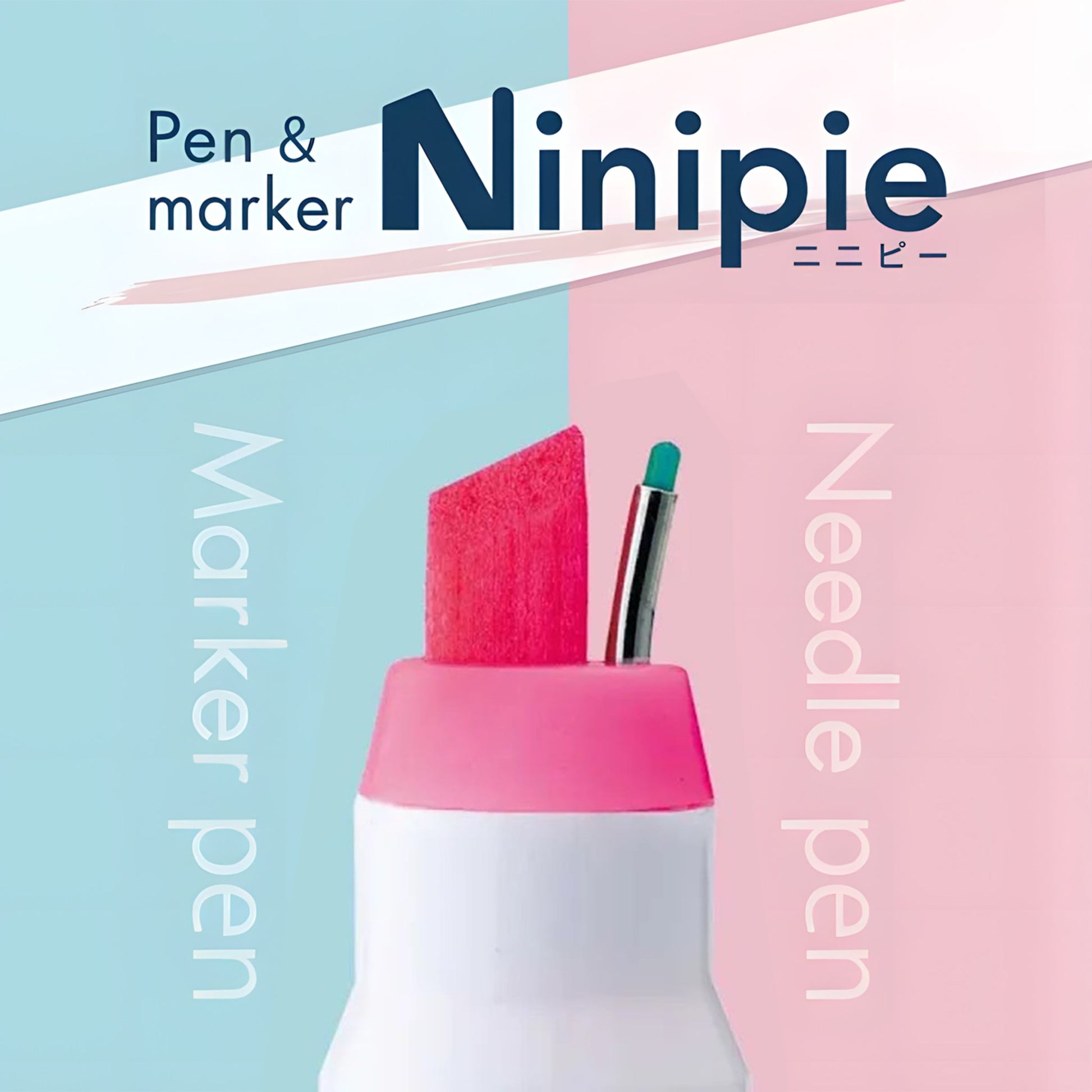 Sun - Star Ninipie Pen & Marker 6 - Color Set - Set A - Highlighters