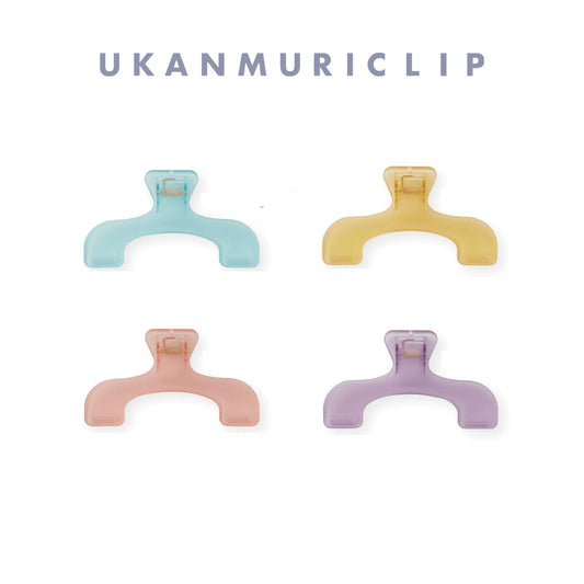 Sun - Star Ukanmuri U - shaped Clip Clear Color - Morning Soda - Clips