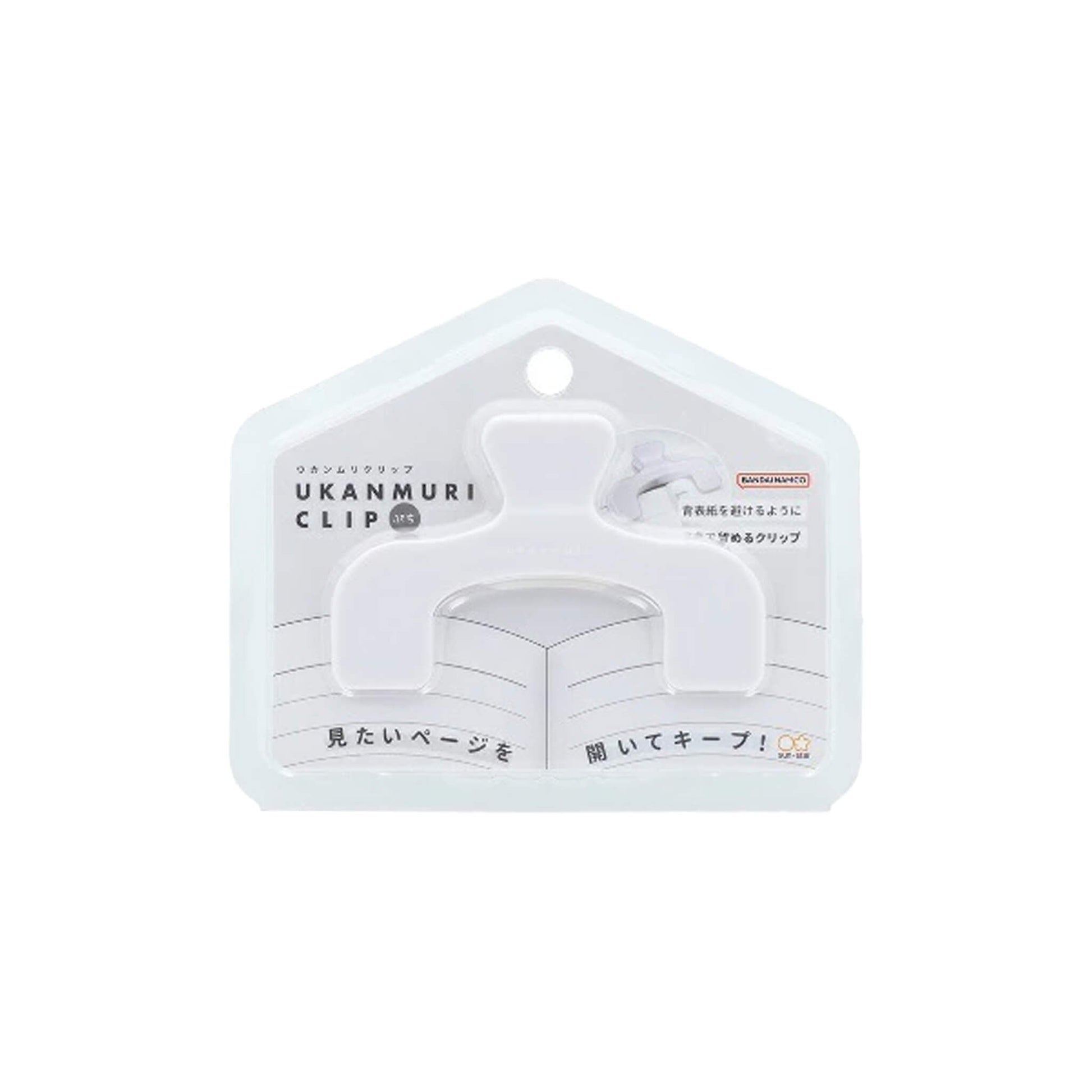 Sun - Star Ukanmuri U - shaped Clip Petit - Silent White - Clips