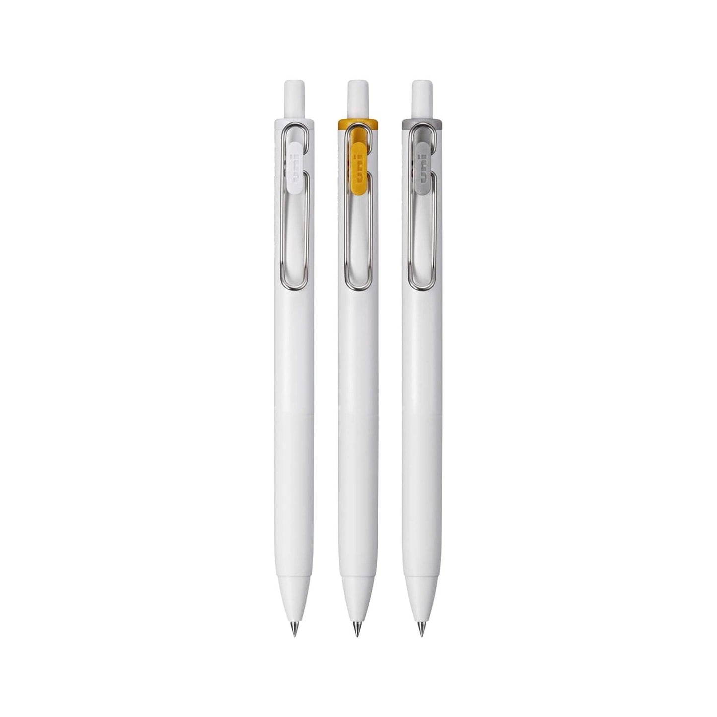 Uni - ball ONE Gel Pen Creative Color - White & Metallic Color 3 - color Set - 0.38mm - Gel & Rollerball Pens