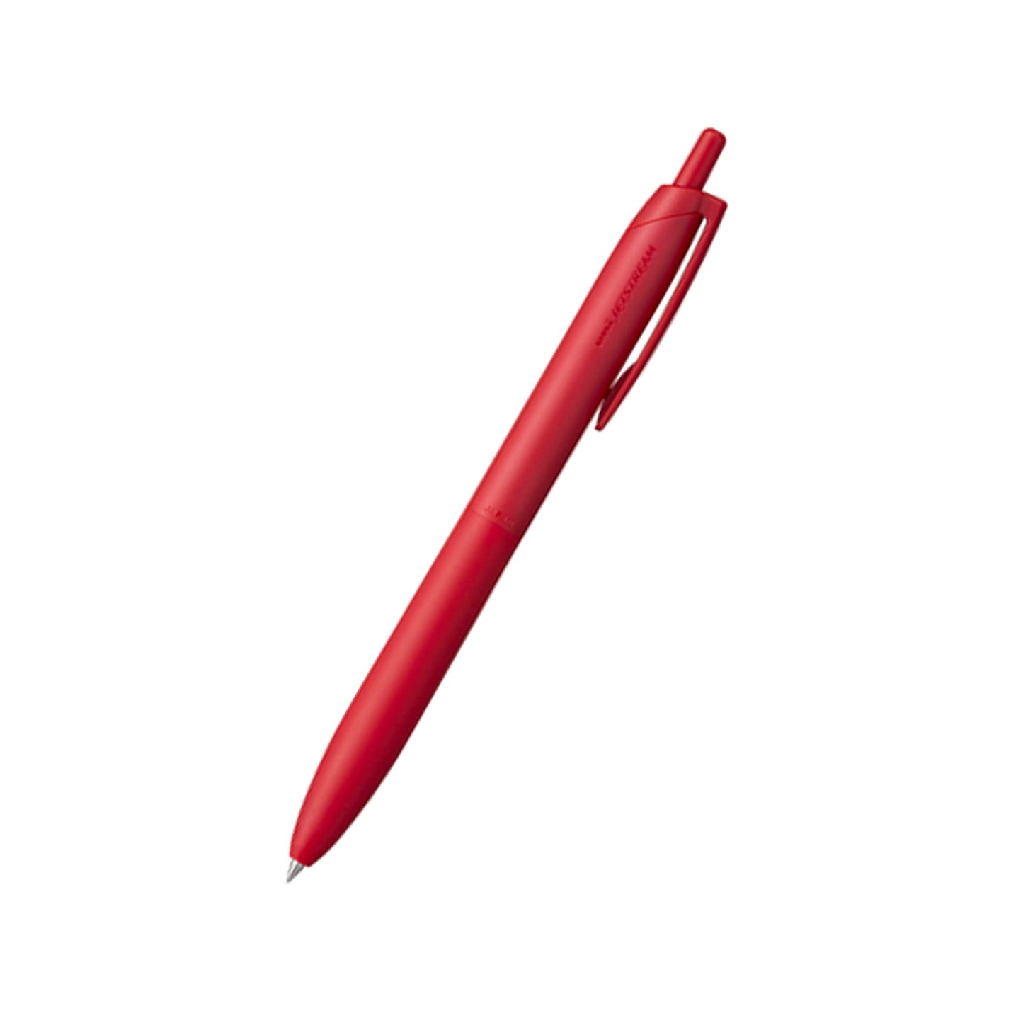 Uni Mitsubishi Jestream Single Ballpoint Pen (with Lite Touch Ink) 0.7mm - Red (Red ink) - Ballpoint Pens