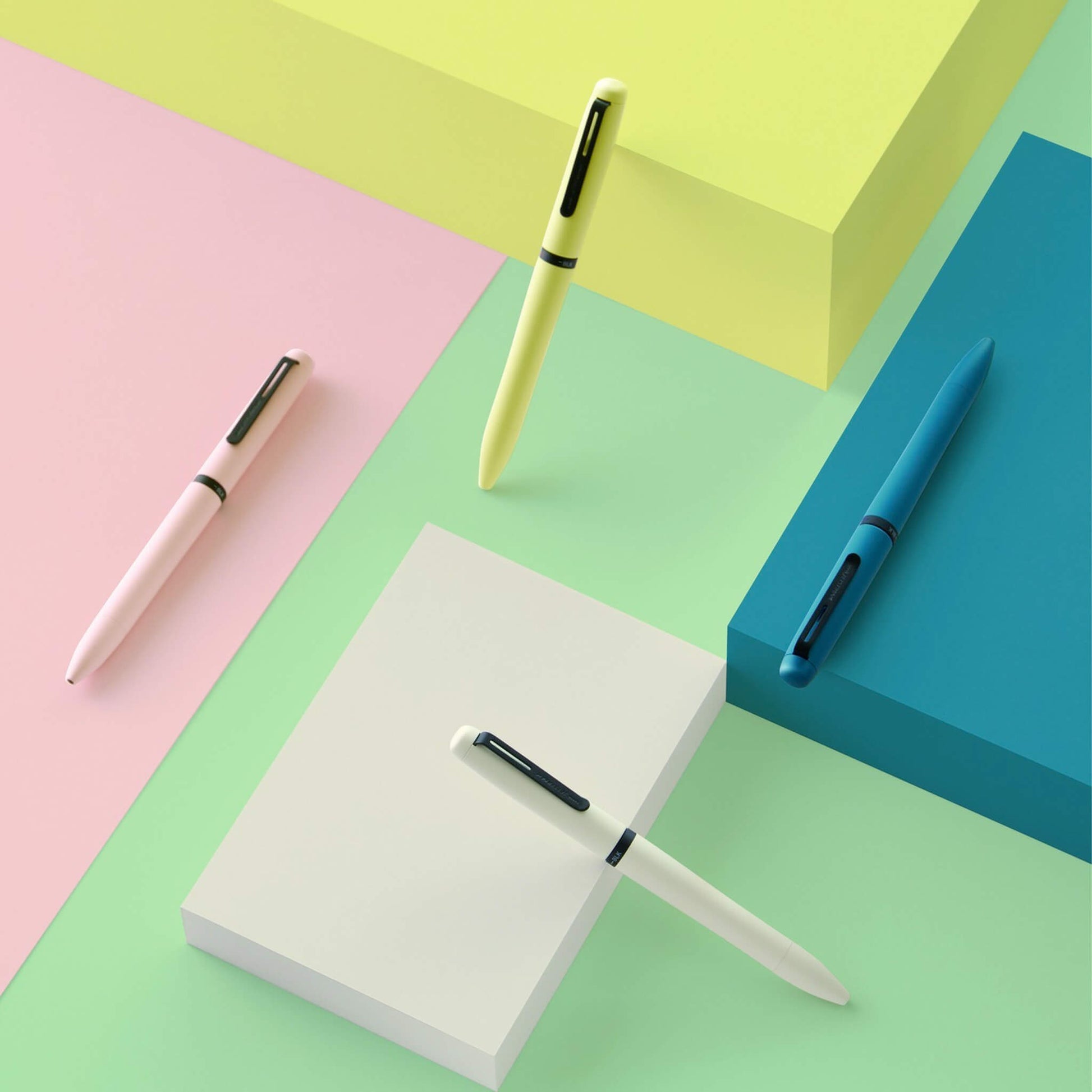 Uni Mitsubishi Jetstream Prime Twist - type 3 - color Multi Ballpoint Pen (with Lite Touch Ink) - Cloudy White - Multi - Functional Pens