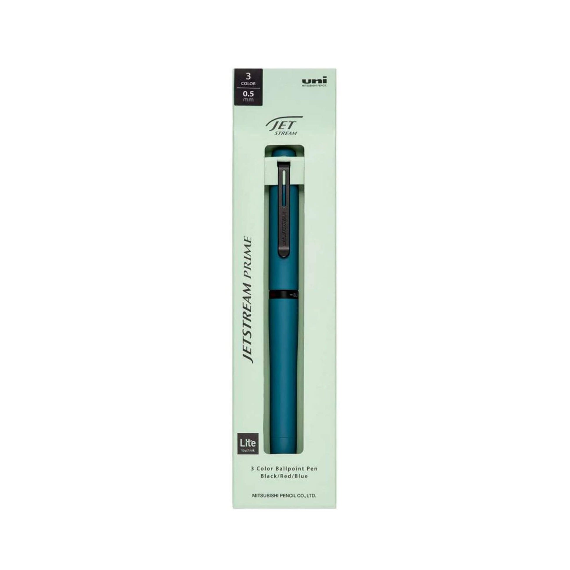 Uni Mitsubishi Jetstream Prime Twist - type 3 - color Multi Ballpoint Pen (with Lite Touch Ink) - Ivy Green - Multi - Functional Pens