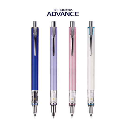 Uni Mitsubishi Kuru Toga Advance Mechanical Pencil 0.3mm - Navy - Mechanical Pencils