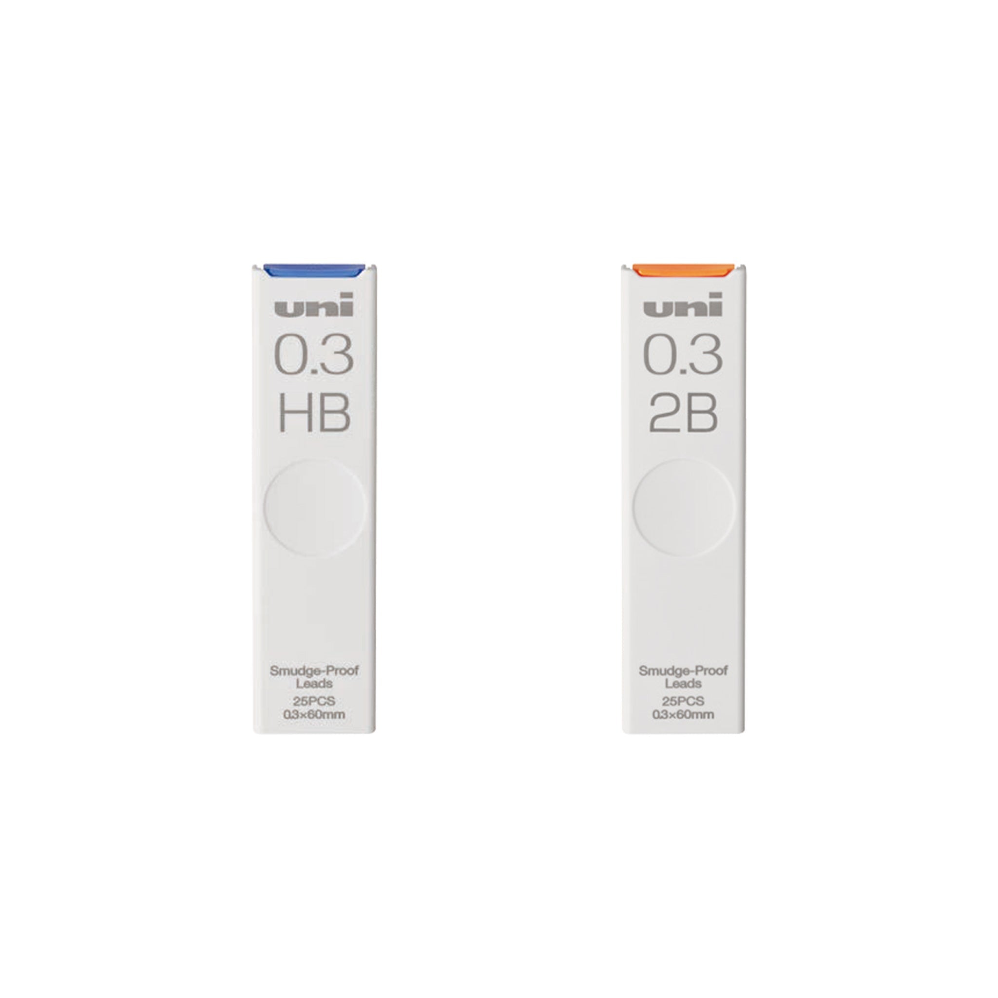 thumbnail image 2 of Crayon Plomb Uni Smudge-Proof Mechanical Pencil Lead Refills - 0.3mm B Grade, 25-Pack For Clean Writing Crayon De Plomb Hb 2 of 11