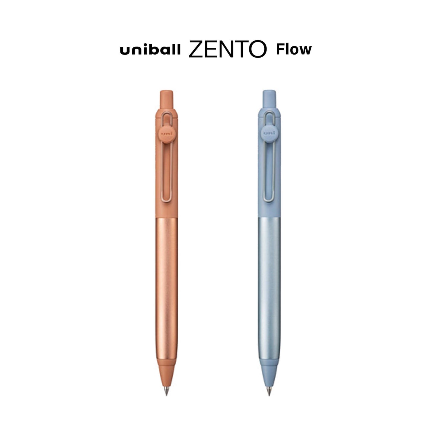 Uniball Zento Gel Pen Flow Model 0.38mm - Agate - Gel & Rollerball Pens