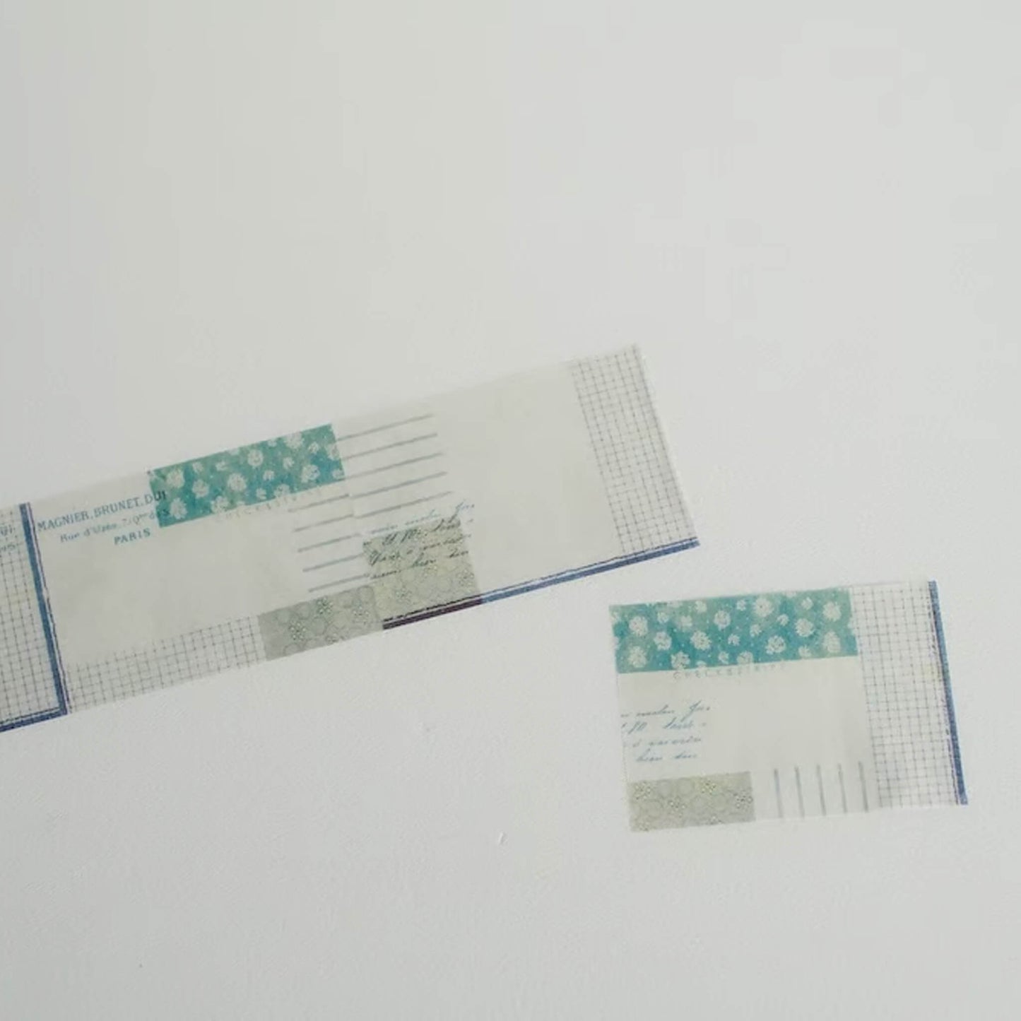 Yohaku × CHECK&STRIPE Roll Sticky Notes YC - 024 Winter Gift Yukihana - Sticky Notes