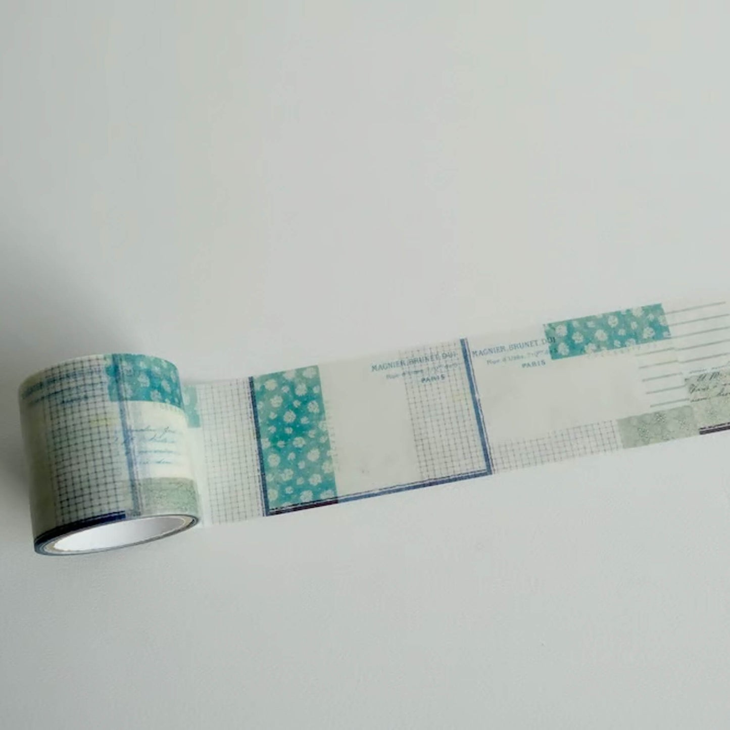 Yohaku × CHECK&STRIPE Roll Sticky Notes YC - 024 Winter Gift Yukihana - Sticky Notes