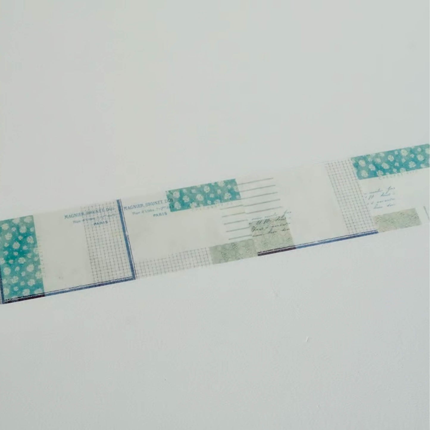 Yohaku × CHECK&STRIPE Roll Sticky Notes YC - 024 Winter Gift Yukihana - Sticky Notes