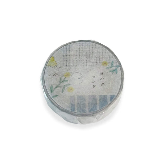Yohaku × CHECK&STRIPE Washi Tape YC - 023 Winter Gift Rondo - Washi Tapes