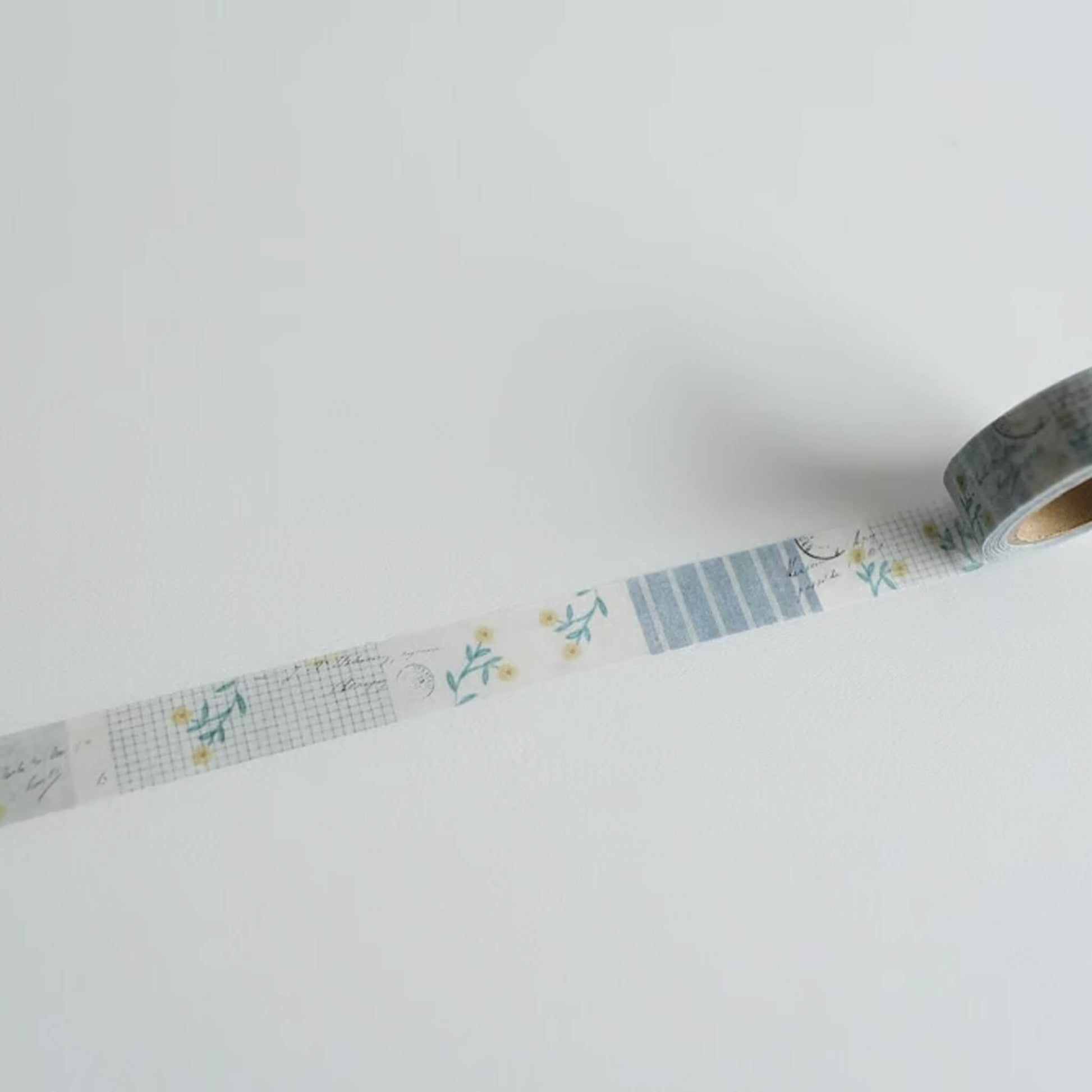 Yohaku × CHECK&STRIPE Washi Tape YC - 023 Winter Gift Rondo - Washi Tapes