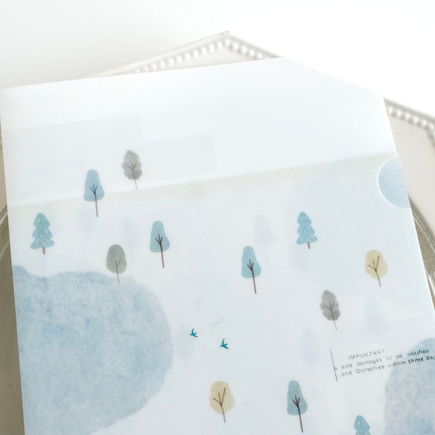 Yohaku Clear File M - 181 A5 - Hiking - File Folders