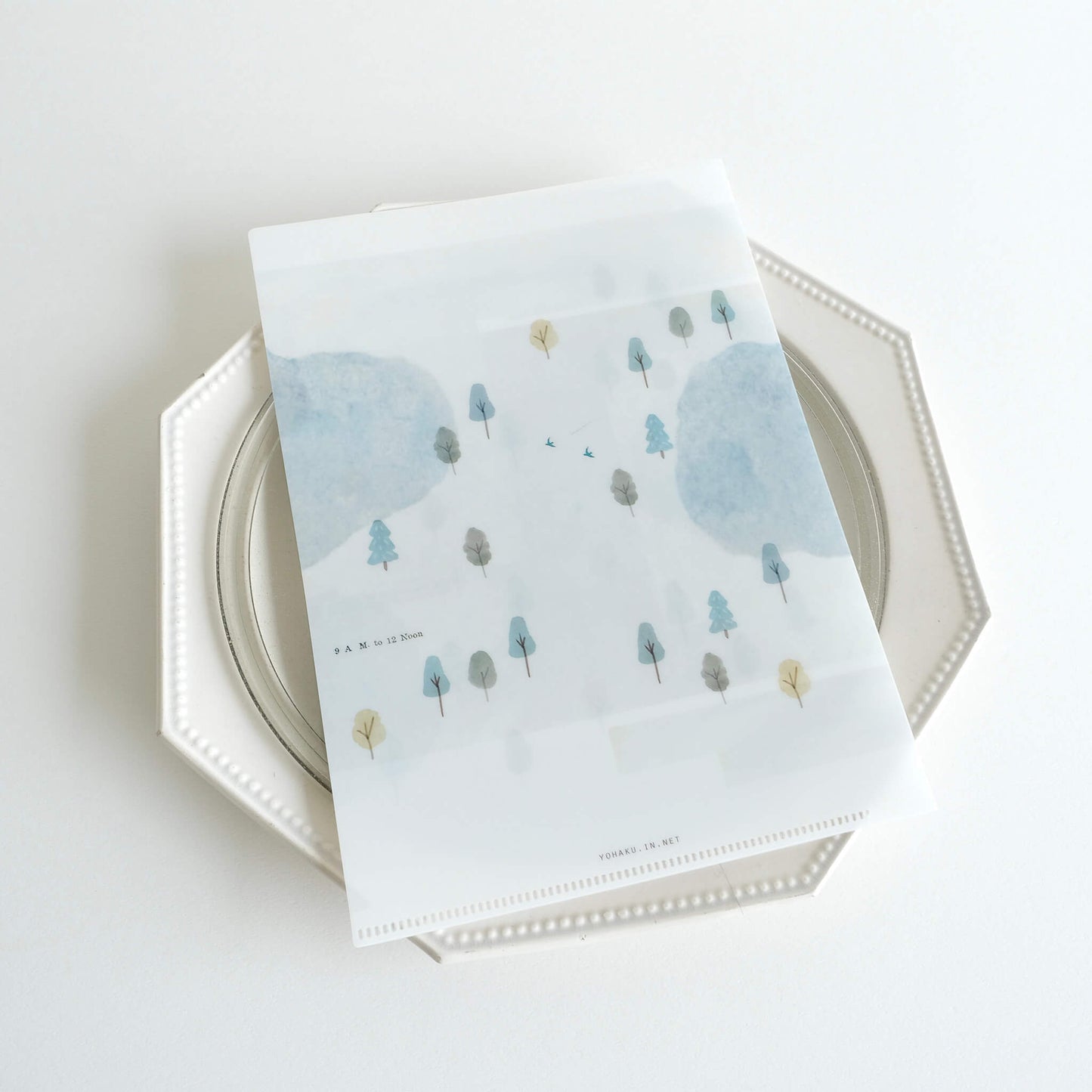 Yohaku Clear File M - 181 A5 - Hiking - File Folders
