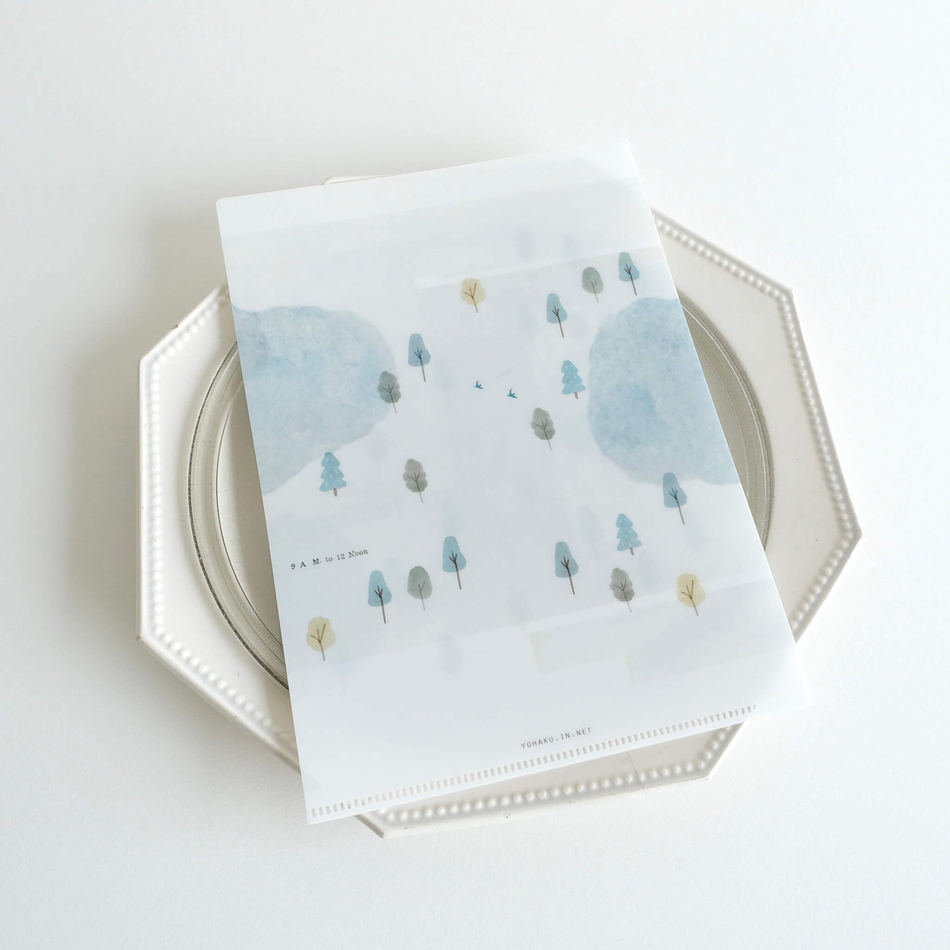 Yohaku Clear File M - 181 A5 - Hiking - File Folders